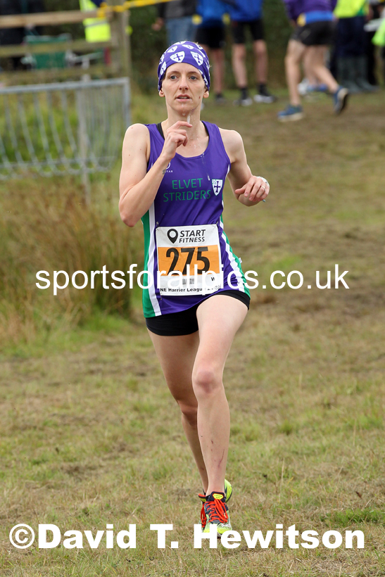 Senior womens 2021 North Eastern Harrier League, Druridge Bay. Photo: David T. Hewitson/Sports for All Pics